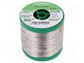 Tin; lead free; Sn99,3Cu0,7+NiGe; 0.5mm; 0.5kg; reel; 227°C STANNOL SN100K400/0.5/0.5