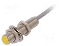 Sensor: inductive; OUT: PNP / NO; 0÷4mm; 10÷30VDC; M12; IP67; 200mA INDUAL EL12F04PO