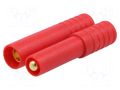 Connector: DC supply; plug; male + female; AM-1009L; 32A; 500V AMASS AM1009L