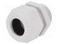 Gland; IP68; thermoplastic; M25; 13÷18mm; grey HARTING 19000005192