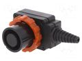 Connector: circular; soldering,screw terminal; CLIFFCON; 10A CLIFF CL2072