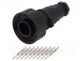 Connector: circular; plug; male; PIN: 9; Standard Buccaneer®; IP68 BULGIN PX0728/P