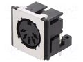 Connector: DIN; socket; female; shielded; PIN: 5; 180°; angled 90° CLIFF FM6725