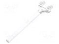 Fiber for LED; Ø: 3mm; L: 45mm; round; Front: flat MENTOR 1275.1003