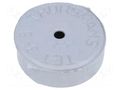 Grommet; with bulkhead; Ømount.hole: 13mm; EPDM; grey; Size: M12 SCHNEIDER ELECTRIC IMT36179