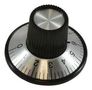 STRAIGHT KNURLED SKIRT KNOB, 6.35MM PKS1132B101/4
