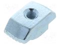 Nut; for profiles; Width of the groove: 10mm; steel; zinc; T-slot FATH FA-096H10430