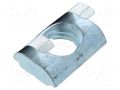 Nut; for profiles; Width of the groove: 8mm; with spring leaf FATH FA-096318F