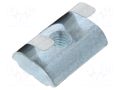 Nut; for profiles; Width of the groove: 8mm; with spring leaf FATH FA-096314F