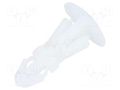 Assembly stud; polyamide; L: 8mm; latch/latch; Ø2: 5.4mm; Ø1: 4mm FIX&FASTEN FIXLCBSC-8-66