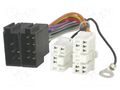 Connector; radio,ISO; Mazda; PIN: 20 4CARMEDIA ZRS-114