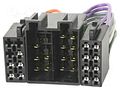 ISO socket x2,ISO plug x2; PIN: 26(5+8+5+8); combined socket 4CARMEDIA ZRS-ISO-ISO