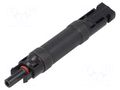 Coupler; IP67; straight; 20A; 10.3x38mm; solar male,solar female NINIGI SOLCON4-FUSE20