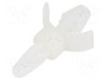 PCB distance; polyamide; L: 4.8mm; snap fastener; natural DREMEC DR8G813V40360