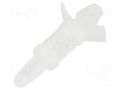 PCB distance; polyamide; L: 12.7mm; snap fastener; natural DREMEC DR8G813V40352