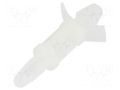 PCB distance; polyamide; L: 12.7mm; snap fastener; natural DREMEC DR8G813V40352