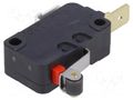 Microswitch SNAP ACTION; 16A/250VAC; 10A/30VDC; SPST-NC; Pos: 2 OMRON Electronic Components D3V-165-2C4