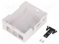 Enclosure: for computer; Raspberry Pi 3 B; ABS,polycarbonate ITALTRONIC IT-33.0414000.RP3