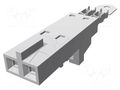 Connector: wire-wire/PCB; plug; female; SL; 2.54mm; PIN: 2; IDC; 3A MOLEX MX-14-56-2022