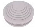 Grommet; elastomer thermoplastic TPE; grey; -35÷60°C; UL94HB SPELSBERG SNI-M32