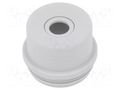 Grommet; elastomer thermoplastic TPE; grey; -35÷60°C; UL94HB SPELSBERG AST-M25