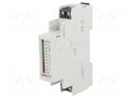 Module: voltage indicator; 230VAC; IP20; for DIN rail mounting F&F WN-711