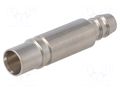 Contact; female; Han-Modular®; pipe ID Ø6mm; brass; max.10bar HARTING 09140006406
