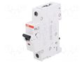 Circuit breaker; 230/400VAC; Inom: 20A; Poles: 1; Charact: C; 6kA ABB S201-C20