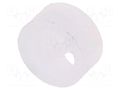 Spacer sleeve; LED; Øout: 5mm; ØLED: 5mm; L: 2.5mm; natural; UL94V-2 FIX&FASTEN FIX-LED-2.5