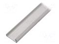 Profile; aluminium; L: 1000mm; X: 41.3mm FISCHER ELEKTRONIK GB-60-1000-ME