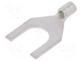 Tip: fork; M8; 1.5÷2.5mm2; crimped; for cable; non-insulated NINIGI ST-098/4