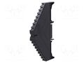 Marker holder; black; TS35 x 7.5 WEIDMÜLLER BZTPRV8SW35X7.5
