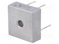 Bridge rectifier: single-phase; Urmax: 100V; If: 35A; Ifsm: 400A DC COMPONENTS MB351W