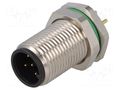 Connector: M12; socket; PIN: 5; male; A code-DeviceNet / CANopen BULGIN MBNI12RPM05APCM12