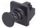 Protection cap; black; push-in LOGILINK LOG-MP0060