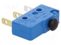 Microswitch SNAP ACTION; 5A/250VAC; without lever; SPDT; ON-(ON) Marquardt 1050.1202