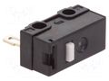 Microswitch SNAP ACTION; 3A/125VAC; 2A/30VDC; without lever PANASONIC AH16609AT