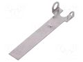 Straight lever; 19.8mm; stainless steel Marquardt 191.071.021