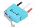 Microswitch SNAP ACTION; 2A/250VAC; 2A/30VDC; SPDT; ON-(ON); ABS PANASONIC ABS161440J