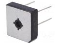 Bridge rectifier: single-phase; Urmax: 800V; If: 35A; Ifsm: 400A DC COMPONENTS MBR358W