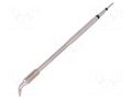 Tip; elongated,bent chisel; 1.8x0.8mm; longlife JBC TOOLS JBC-C245863