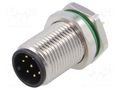 Connector: M12; socket; PIN: 8; male; A code-DeviceNet / CANopen BULGIN MBNI12RPM08APCM12