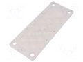 Multigate grommet; elastomer thermoplastic TPE; light grey HT HI TECH POLYMERS HTC-16-TPE