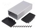 Enclosure: with panel; with fixing lugs; 1457; X: 84mm; Y: 160mm HAMMOND HM-1457K1602