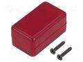 Enclosure: multipurpose; X: 20mm; Y: 35mm; Z: 15mm; 1551 MINI; ABS HAMMOND HM-1551ATRD