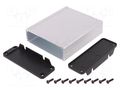 Enclosure: with panel; with fixing lugs; 1457; X: 104mm; Y: 120mm HAMMOND HM-1457L1202
