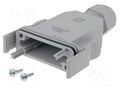Enclosure for connectors: HDC; for cable; Han-Modular® ECO; IP65 HARTING 09140010421