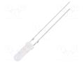 LED; pink; 3mm; 220÷330mcd; 150°; Front: convex; 2.7÷3.4VDC OPTOSUPPLY OSK5DK6CF2A