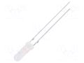 LED; pink; 3mm; 220÷330mcd; 150°; Front: convex; 2.7÷3.4VDC OPTOSUPPLY OSK5DK6CF2A