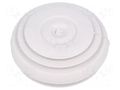 Grommet; stepped,with bulkhead; Ømount.hole: 23mm; SBS; grey; IP55 SCHNEIDER ELECTRIC ISM71071